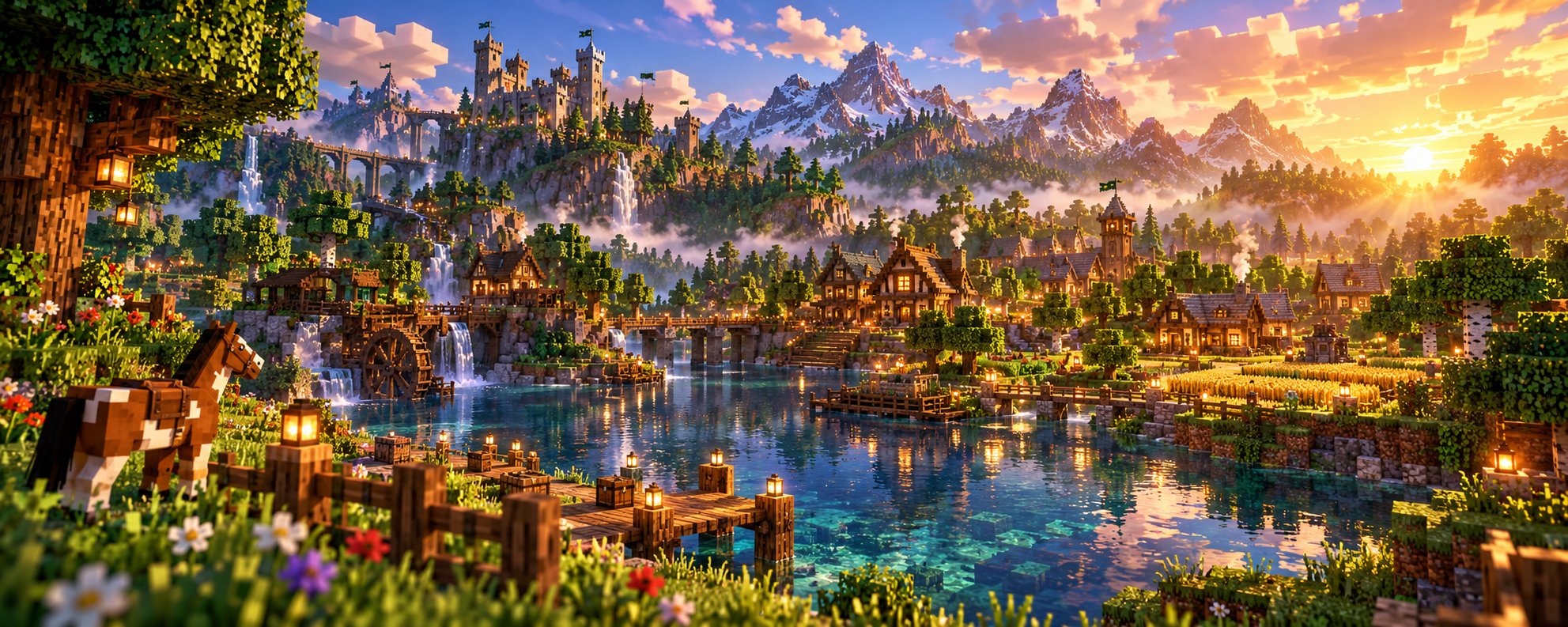 I like it Vanilla Minecraft Welt